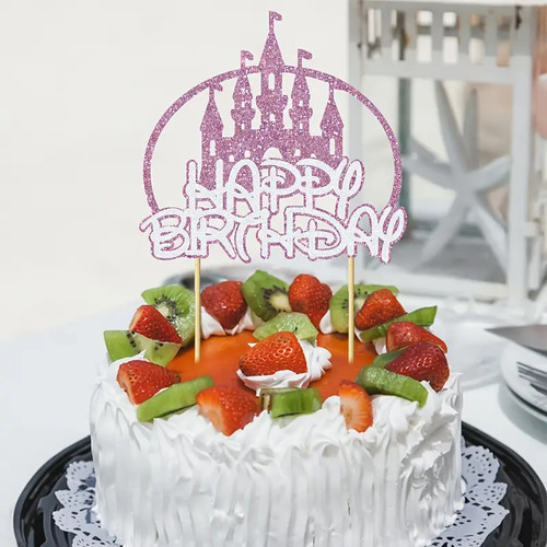 Disney princess castle cake - disney,