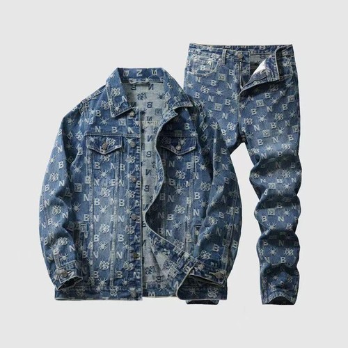 Set denim uomo high street - set,
