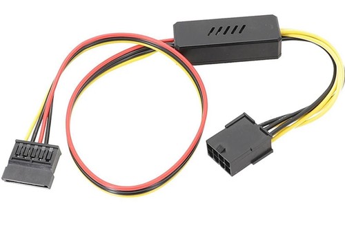 Gpu 8pin 6pin femmina - 8pin/6pin, a