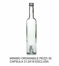 BOTTIGLIA IN VETRO TONDA