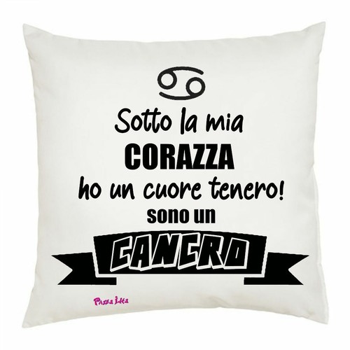 Cuscino 40x40 scritta - cuscino,