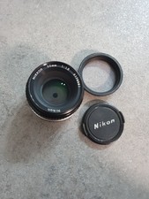 Nikon AiS Nikkor 50mm 1:1.8 OBIETTIVO +Filtro Parapolvere Nikon L37 52mm