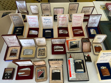 Ronson Lighter Collection – 26 Original Pieces with Boxes and Accessories