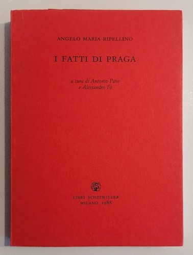 Angelo maria ripellino - -, i