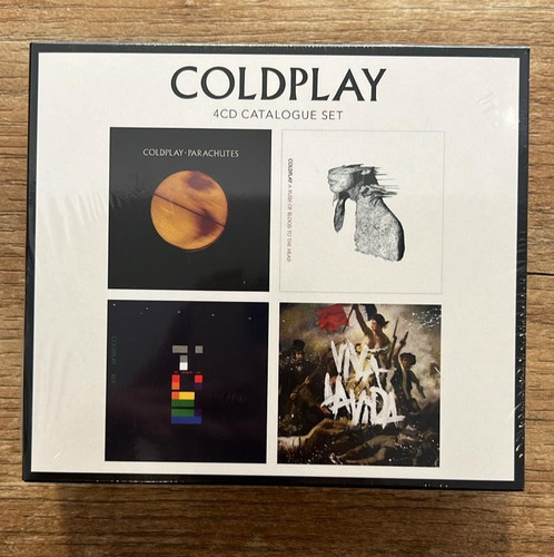 Coldplay 4cd catalogue set - coldplay,