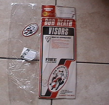 NOS CENTURION FIREBIRD BOB HEATH VISIERA CASCO TRASPARENTE VIS 104 C 1,5mm LEXAN BS4110