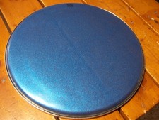 Batteria vintage anni 60 Remo Sparkltone 16" blu scintillante palco Tom testa batteria USA