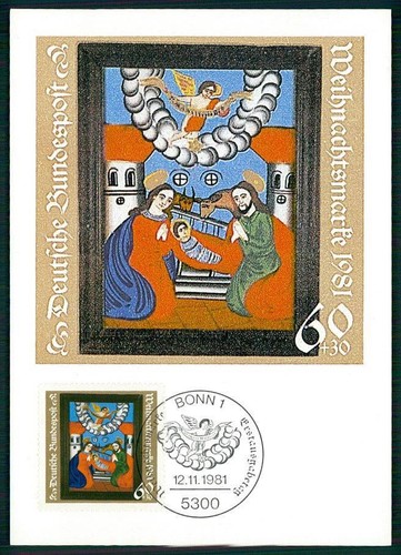 Brd 1981 natale christmas - mk,