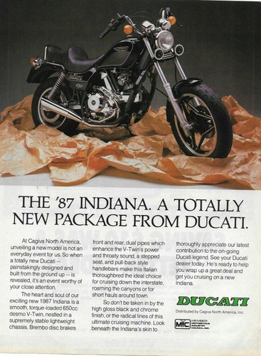 1987 ducati cagiva 650cc desmo - ducati,