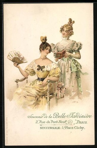 Cpa paris belle jardiniére - paris,,