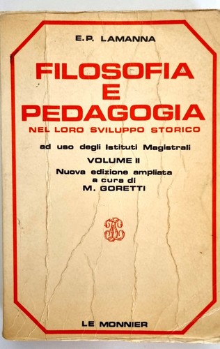 Lamanna filosofia pedagogia - e,