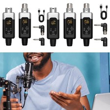 Ricevitore trasmettitore microfono senza fili per mixer audio per