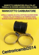 MANICOTTO CARBURATORE ATALA ITALJET FORMULA 50 HABANA 50 ADDRESS BENELLI DERBI 