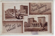 CARTOLINA VIAGGIATA Tirrenia - Un saluto da Villa Rosa Maltoni Mussolini