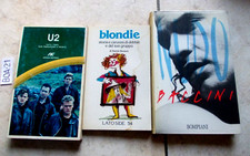 LOTTO 3 LIBRI MUSICA BACCINI NUDO + U2 TUTTI I TESTI + BLONDIE STORIA E  CANZONI