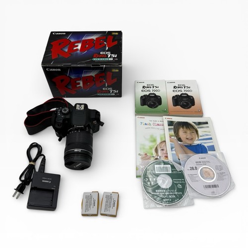 Canon eos rebel t5i - rebel, 18,0