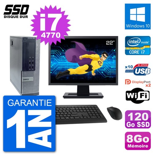 Dell 7020 sff ecran - pc,
