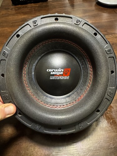 Cerwin vega subwoofer in - 8”,