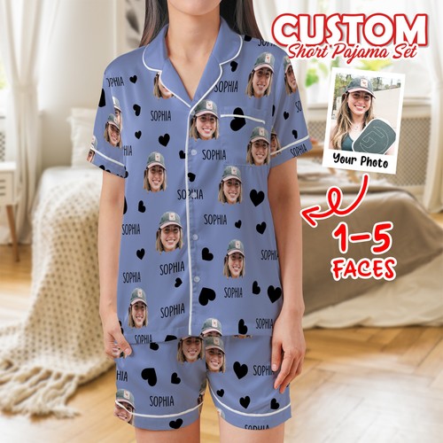 Set pigiama personalizzato - set,