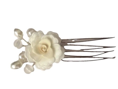 Spilla pettine barrette rosa