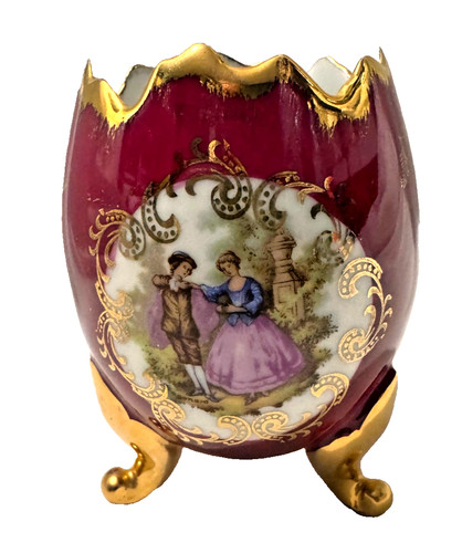 Vaso uovo porcellana - , limoges