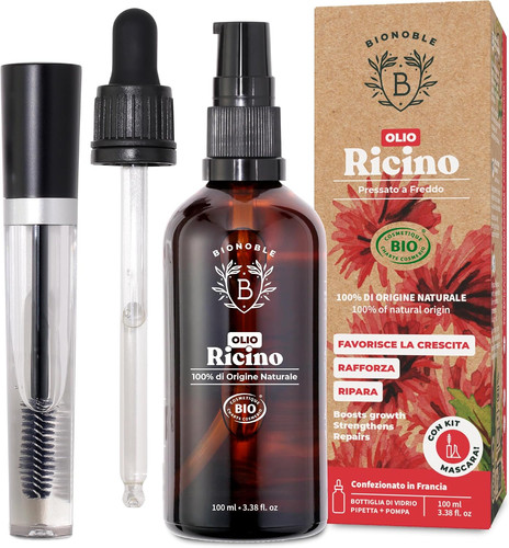 Olio ricino puro - di, bio,