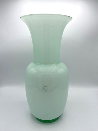 Venini vaso opalino verde - vaso,