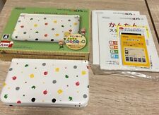 [S-rank] Nintendo 3DS LL Animal Crossing con caricatore/stilo/scatola istruzioni
