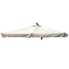 Telo Di Ricambio Superiore Per Ombrellone A Braccio 3x4 Top Impermeabile 8 Stecc