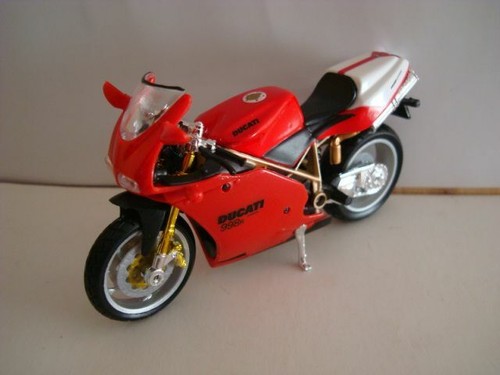 Ducati 998 rosso burago 18 - ducati, 1:18
