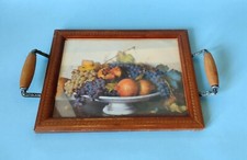 Vassoio in legno Metallo e