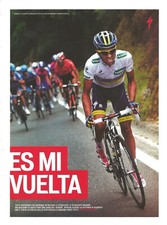 Pubblicità 2012 ciclismo bici Specialized Alberto Contador Vuelta tappa 17