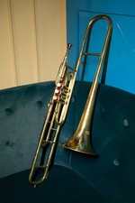 Trombone valvola ottone ottone