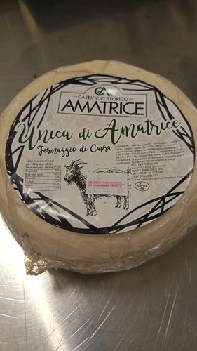 Formaggio capra amatrice - capra, di