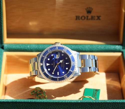 Rolex submariner 16613 - submariner, yellow