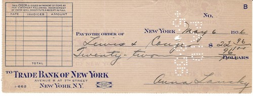 Anna lansky assegno - lansky,