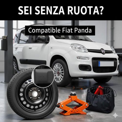 Ruotino scorta fiat panda - di,