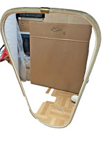 Specchio Nierenspiegel 'Schönform' Anni 50-60, Vero Vintage