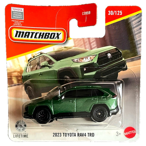 Matchbox 2023 toyota rav4 trd - matchbox,