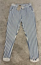 Pantalón Rayas Zara Nuevo A