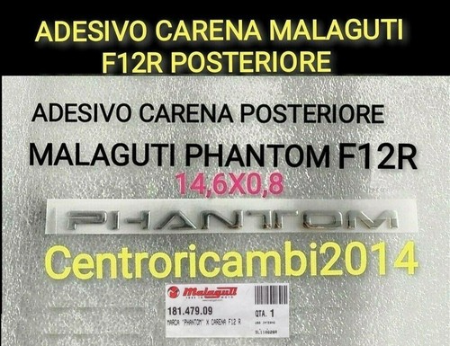 Adesivo carena malaguti - adesivo, f12