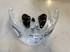 Visiera Ricambio + attacchi  VEMAR  VSS II SERIE trasparente AG AF senza pin