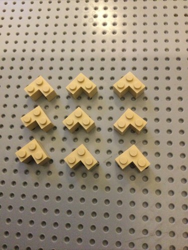 Lego mattoncini 2x2 angolo - mattoncini,