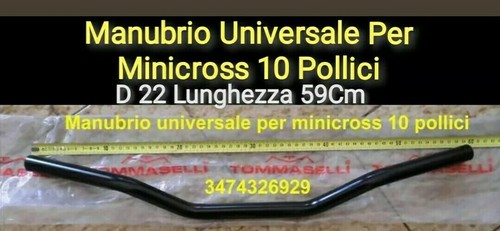 Manubrio per minicross - manubrio,