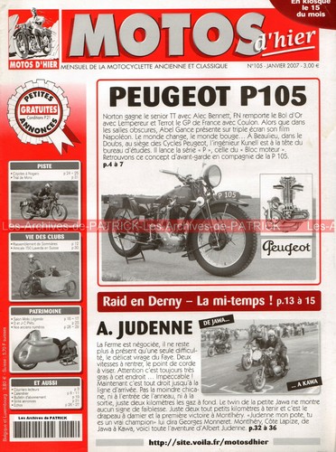 Motos hier 105 peugeot - motos, 305