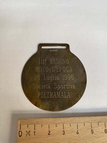 Medaglia terzo raduno - , moto