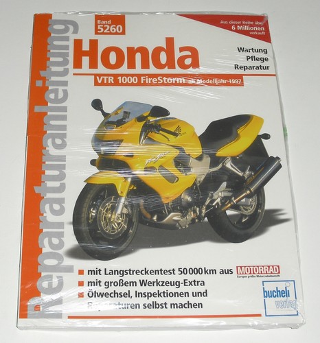 Manuale riparazione honda vtr - manuale,