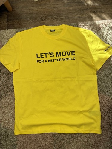 Shirt technogym xxl gialla - technogym,