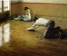 Dipinto olio gustave