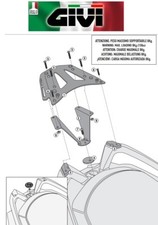 Kit di attacchi specifico BMW  C 650 GT 2012 2013 2014 2015 2016 SRA5106 GIVI